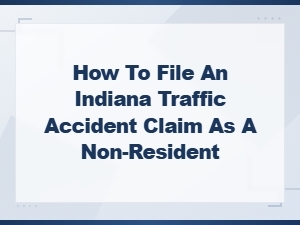 How to File an Indiana Traffic Accident Claim as a Non-Resident,